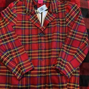Plaid blazer